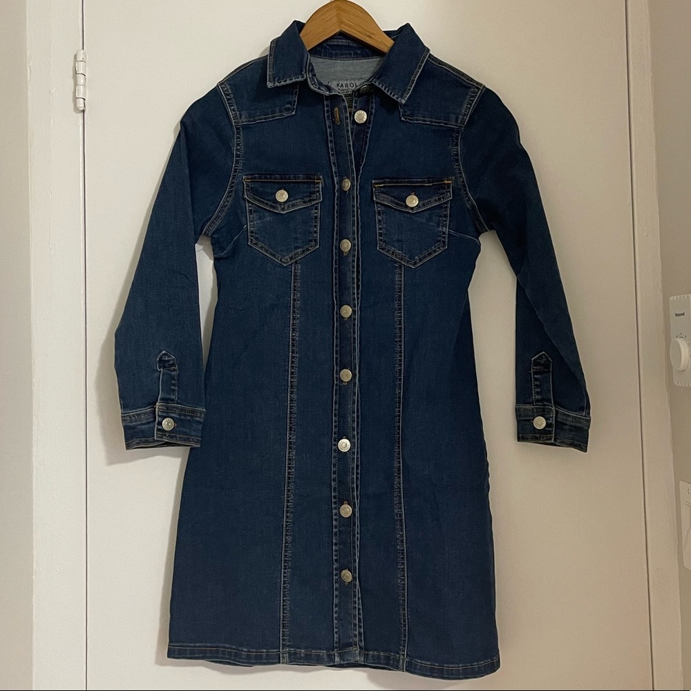 M size Denim dress